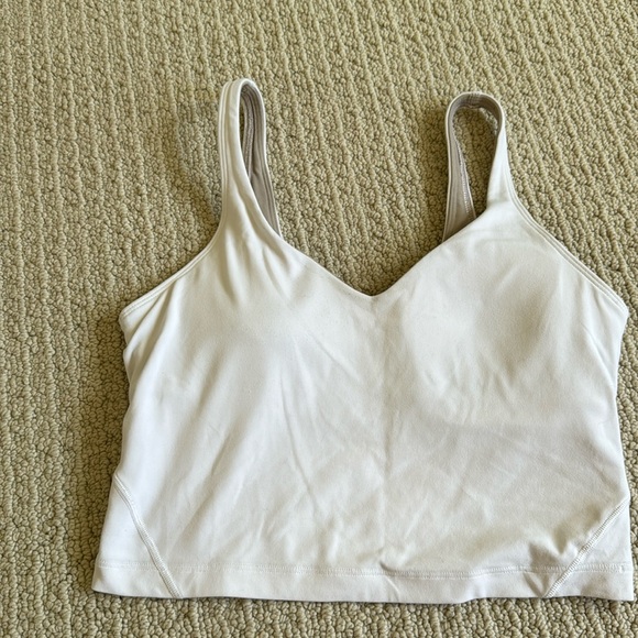 Lululemon align tank in white size 4 - Picture 2 of 3